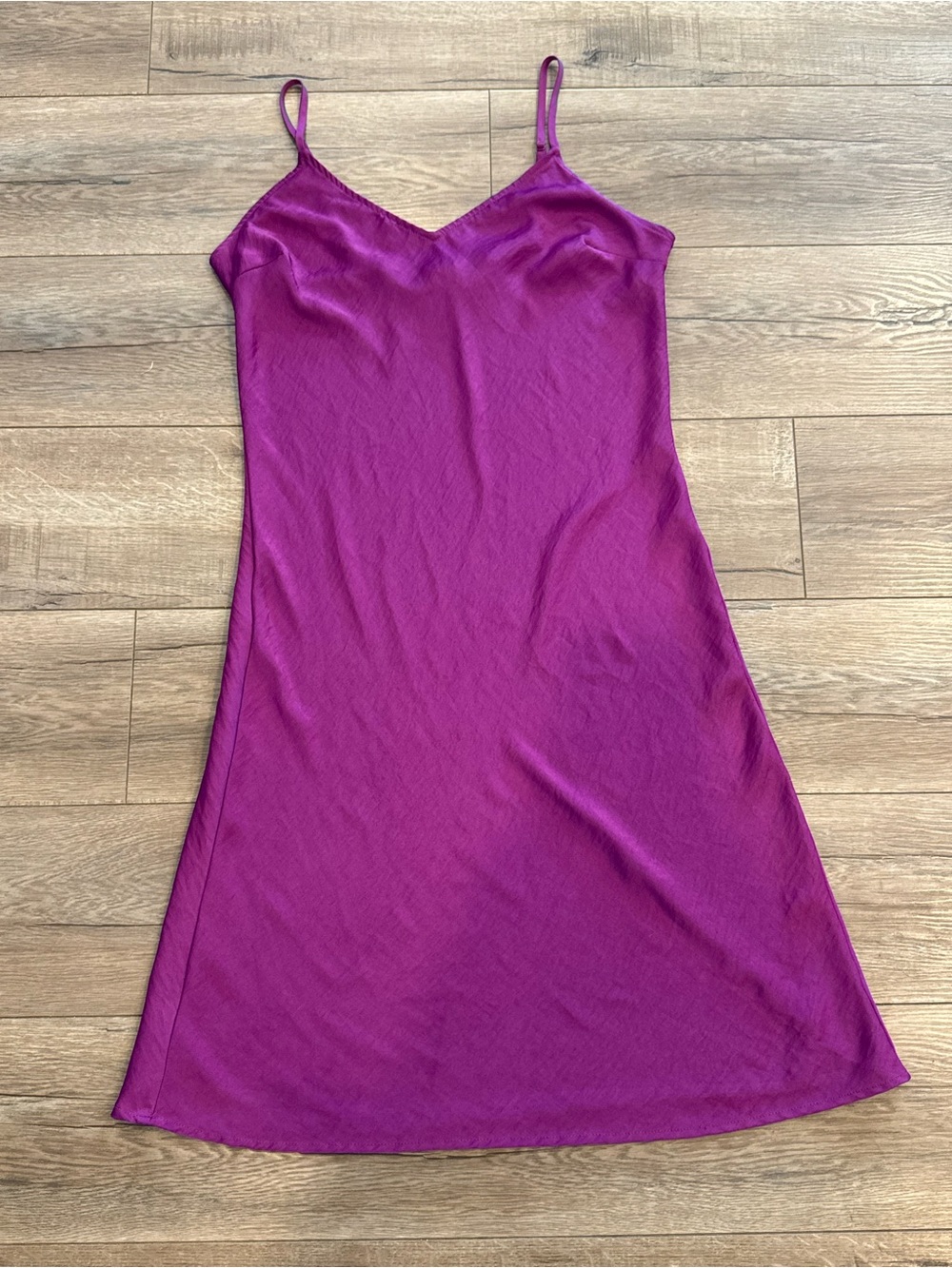 a new day Bright Fuchsia Slip Top